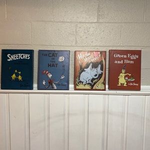 Vintage Cat in the Hat canvas prints.